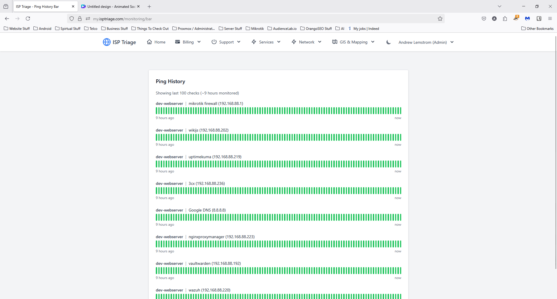 Quality of experience monitoring